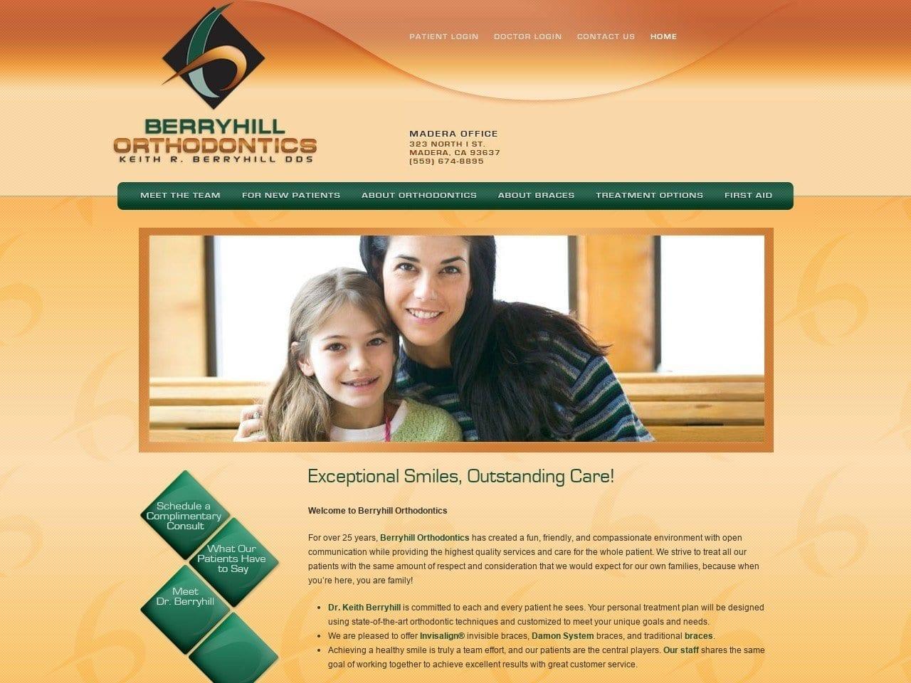 Berryhill Keith R DDS screenshot