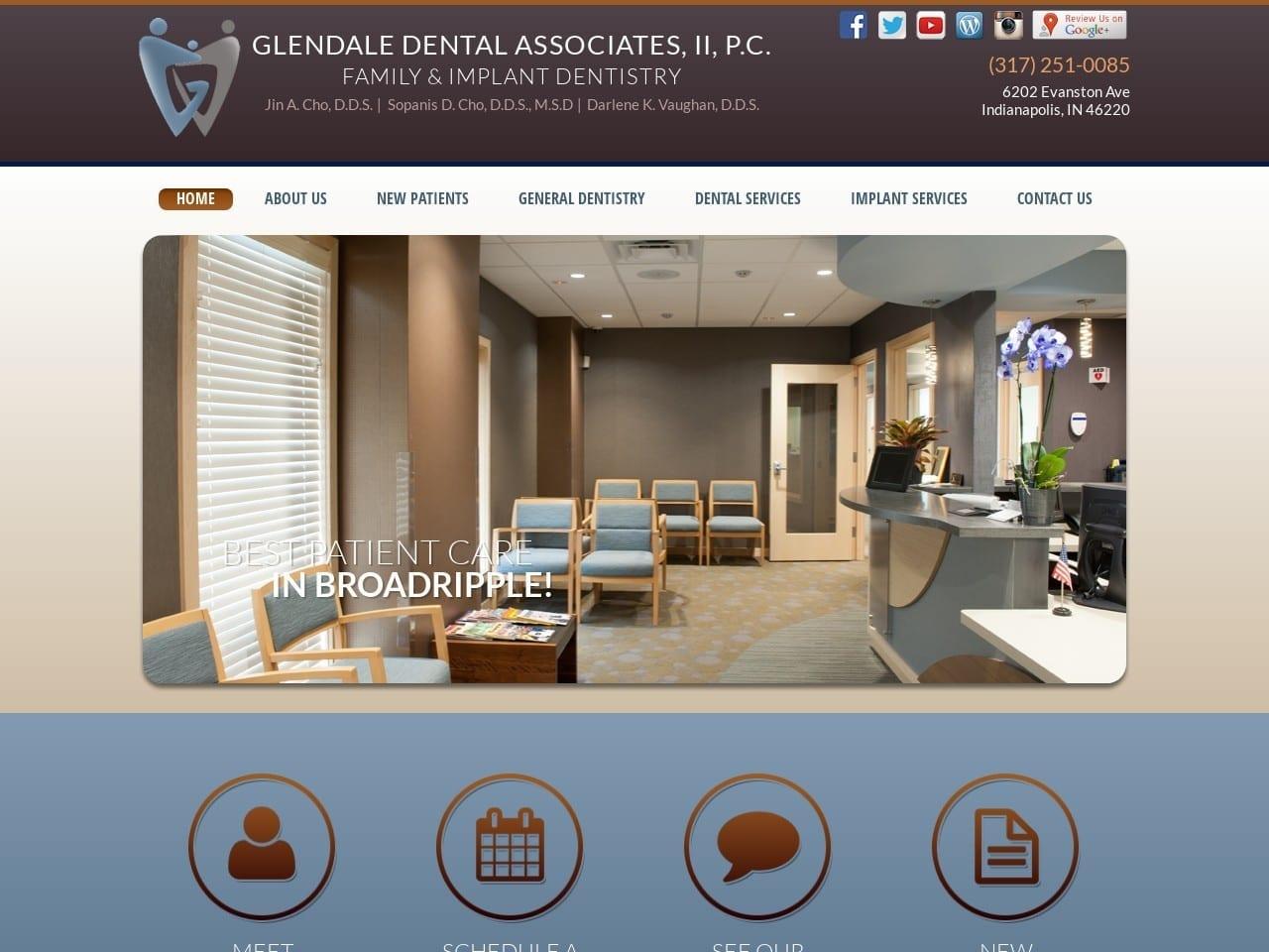 Glendale Dental Associates II, PC Cho Jin a DDS screenshot
