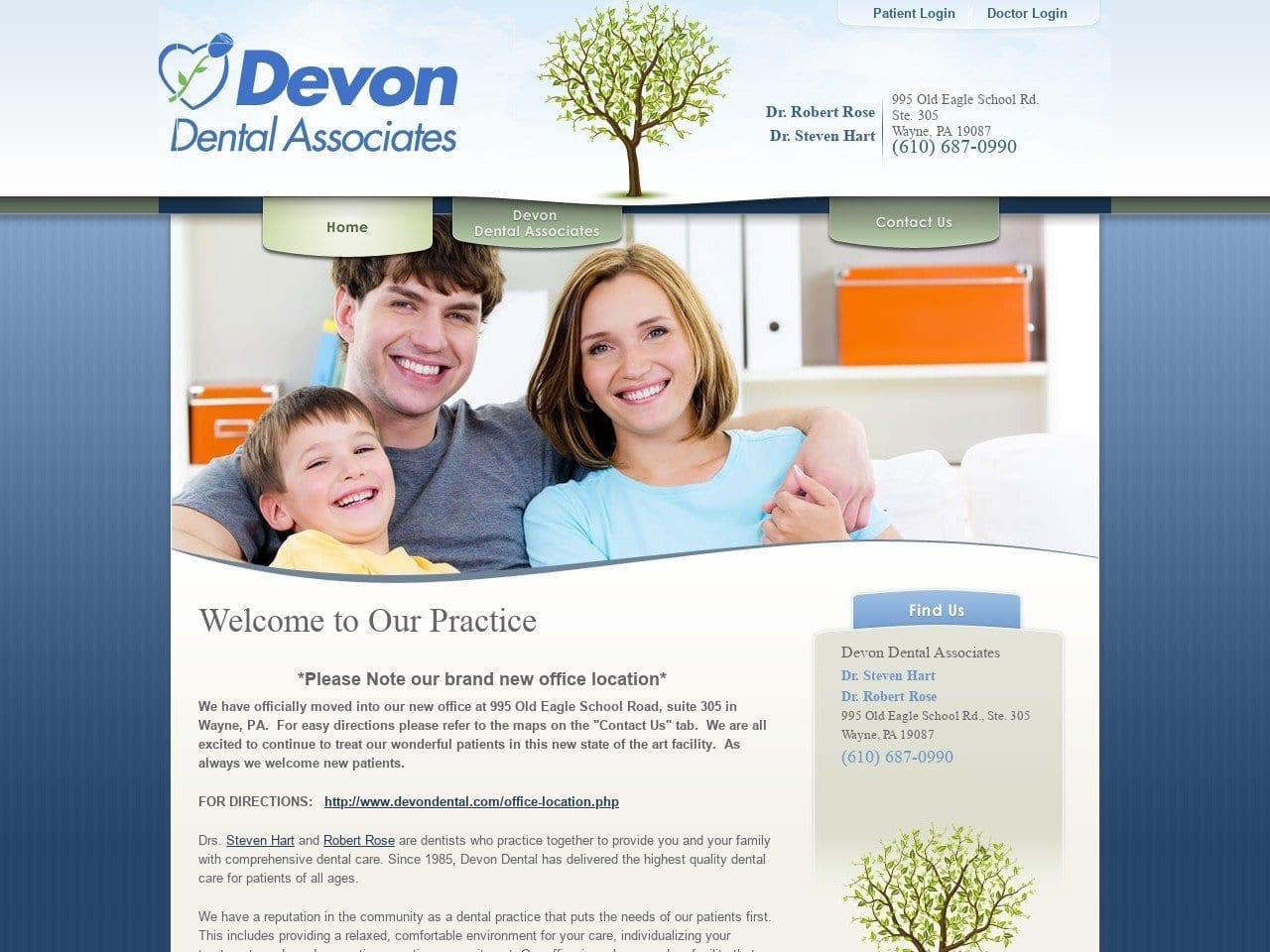 Devon Dental Associates screenshot