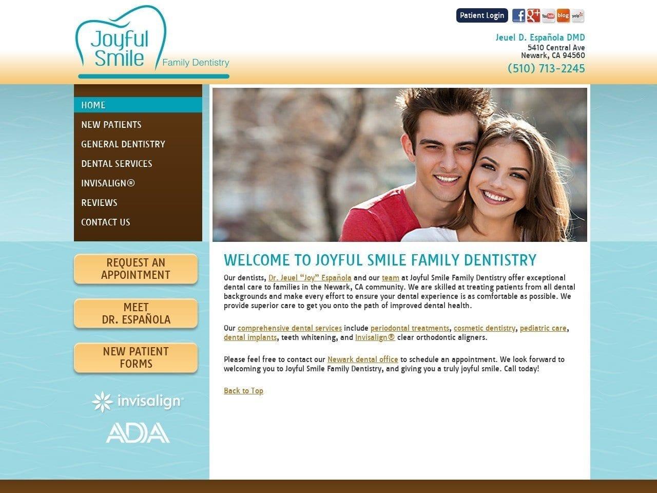 Joyful Smile Family Dentistry screenshot