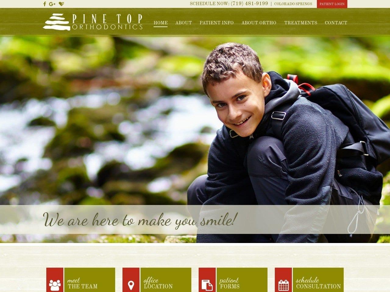Pine Top Orthodontics screenshot