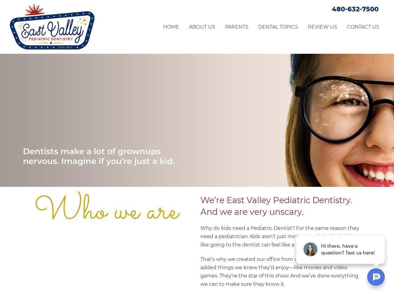East Valley Pediatric Dentistry screenshot