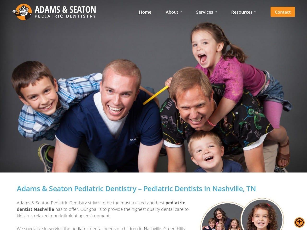 Adams Pediatric Dentist screenshot