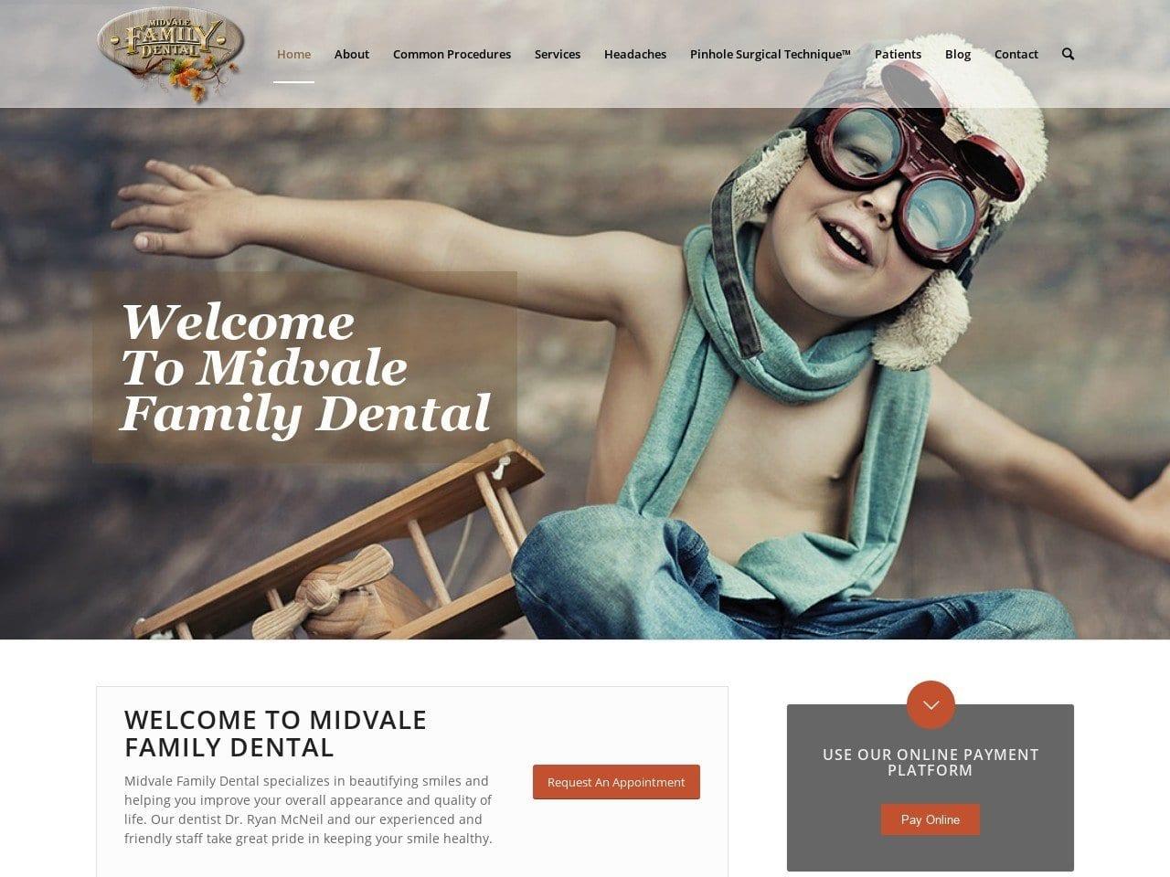 Midvale Family Dental screenshot