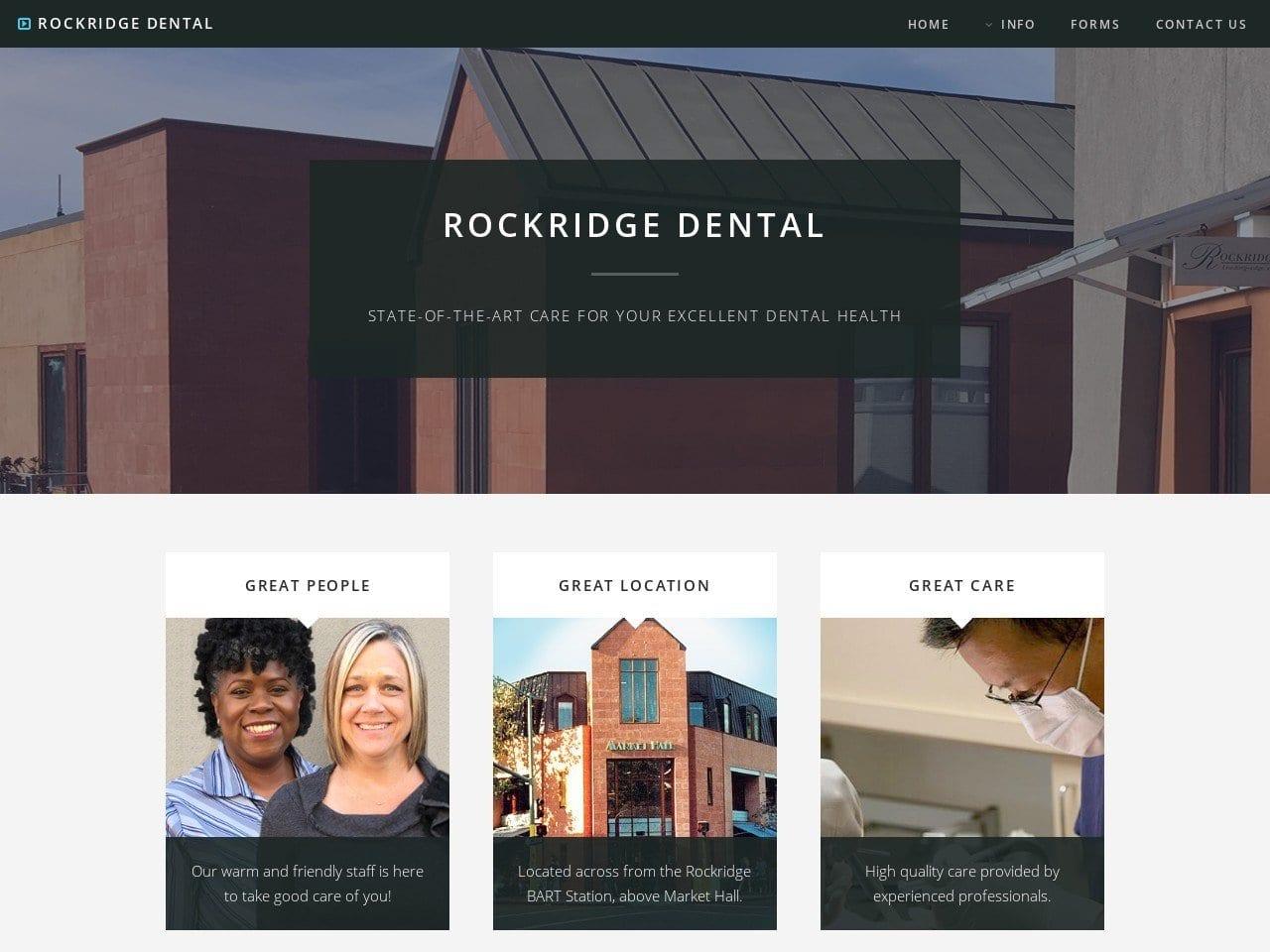 Rockridge Dental Group Young Elizabeth screenshot
