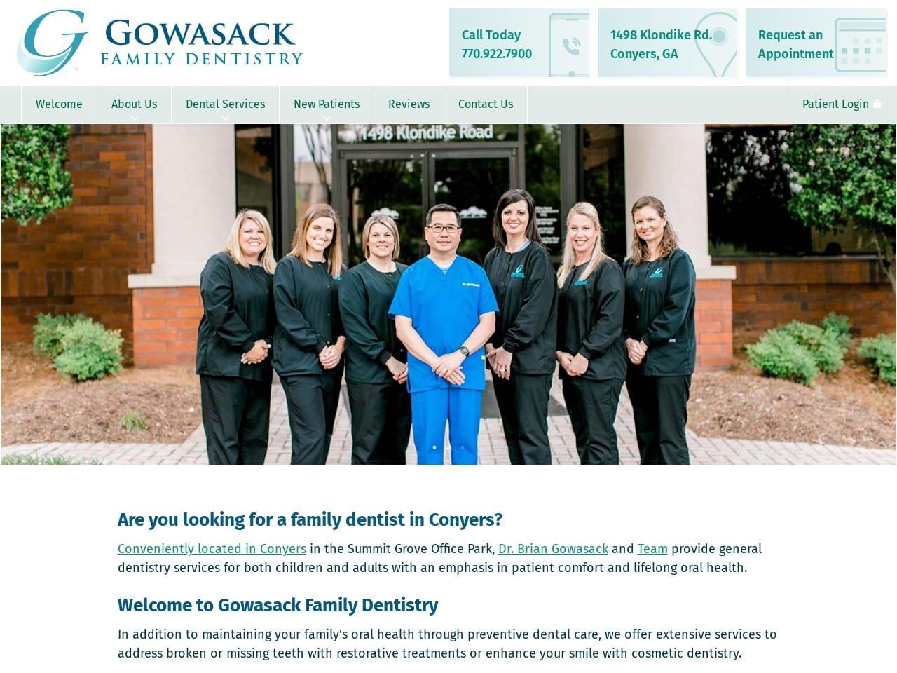 Family Dentistry Gowasack Brian J DDS
