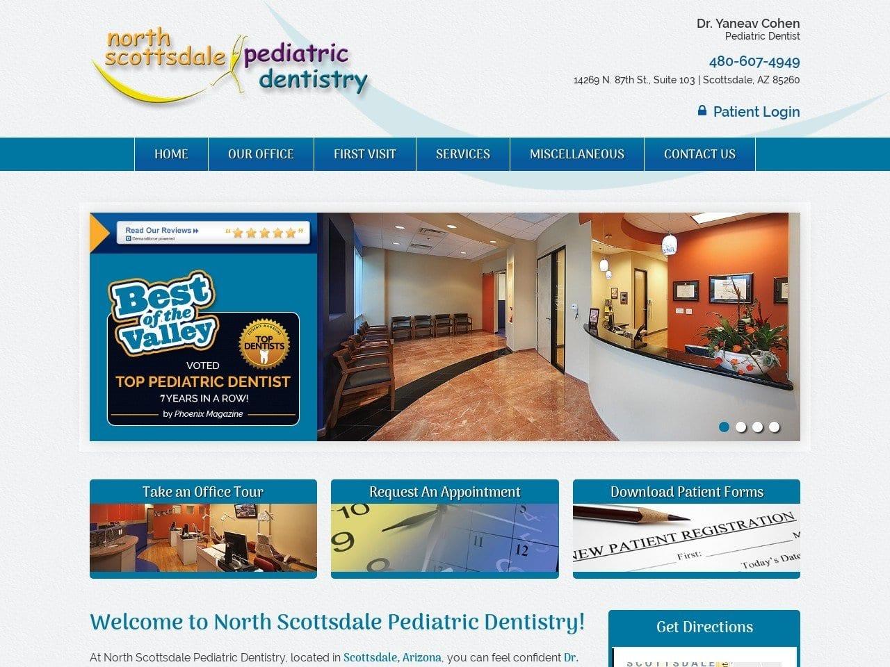 Dr. Yaneav Cohen DDS screenshot
