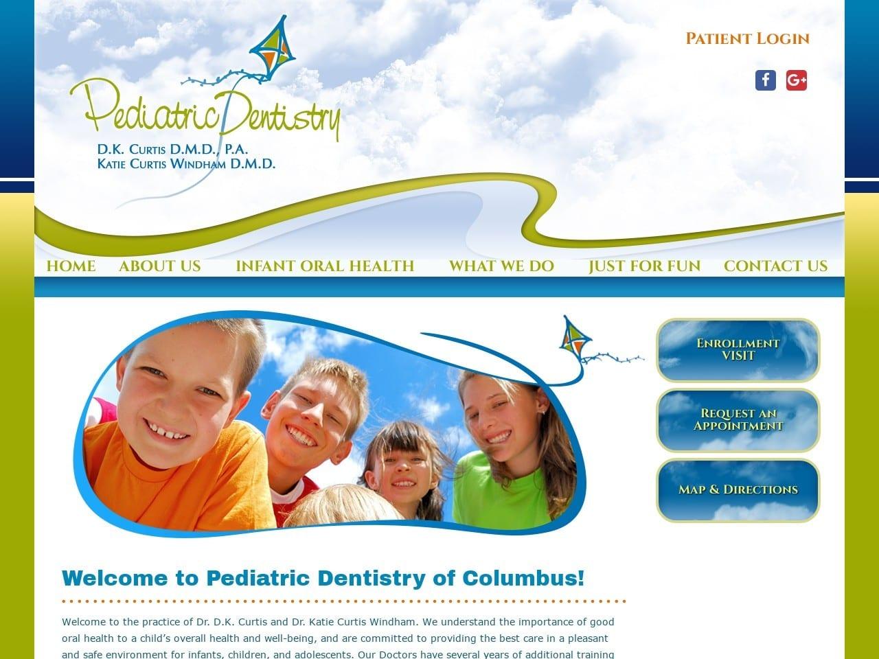 Pediatric Dentistry of Columbus screenshot