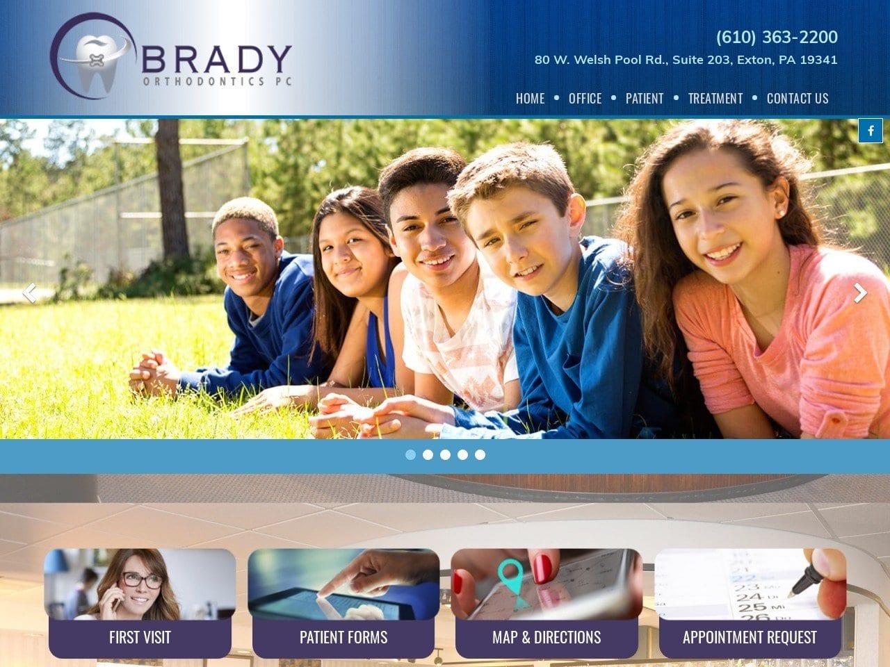 Brady Orthodontics Pc screenshot