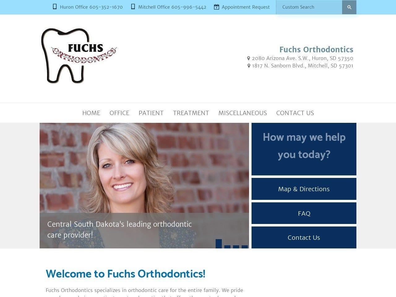 Fuchs Orthodontics screenshot
