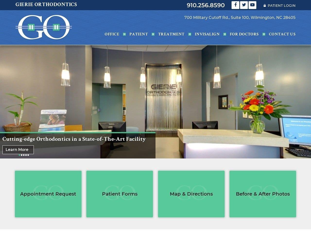 Gierie Orthodontics screenshot