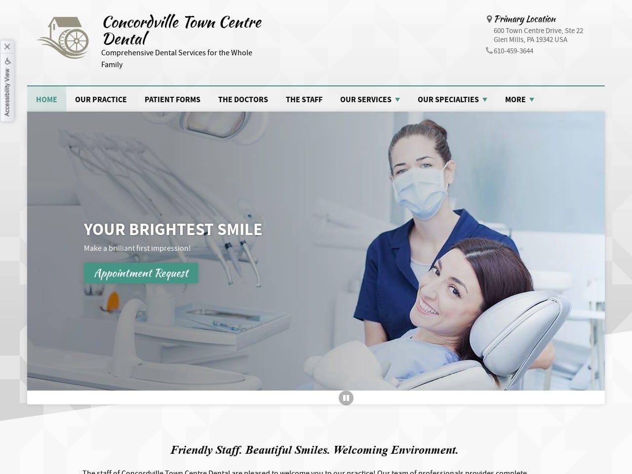 Concordville Town Centre Dental screenshot