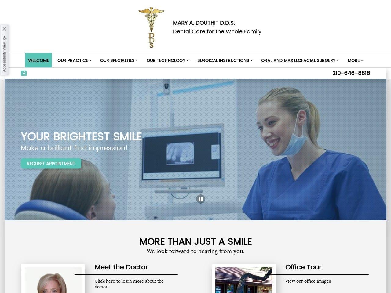 Dr. Mary A. Douthit DDS screenshot