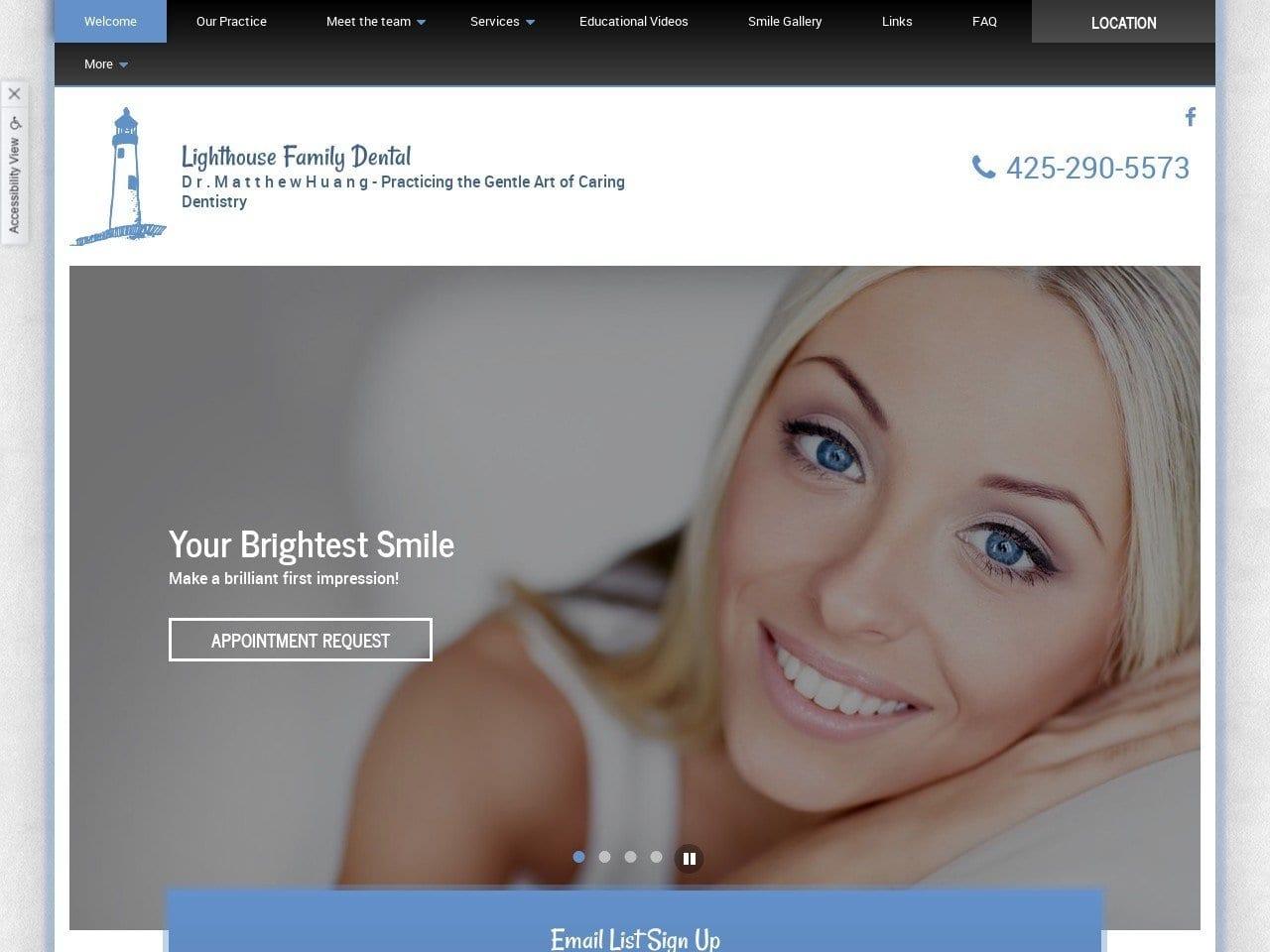 Lighthouse Family Dental screenshot