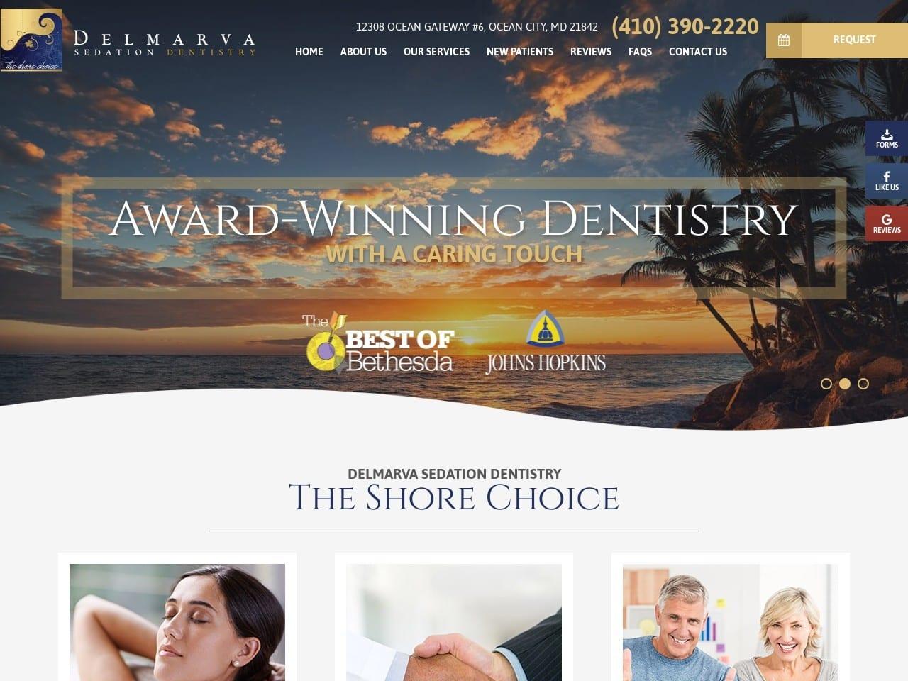 Delmarva Sedation Dentistry screenshot