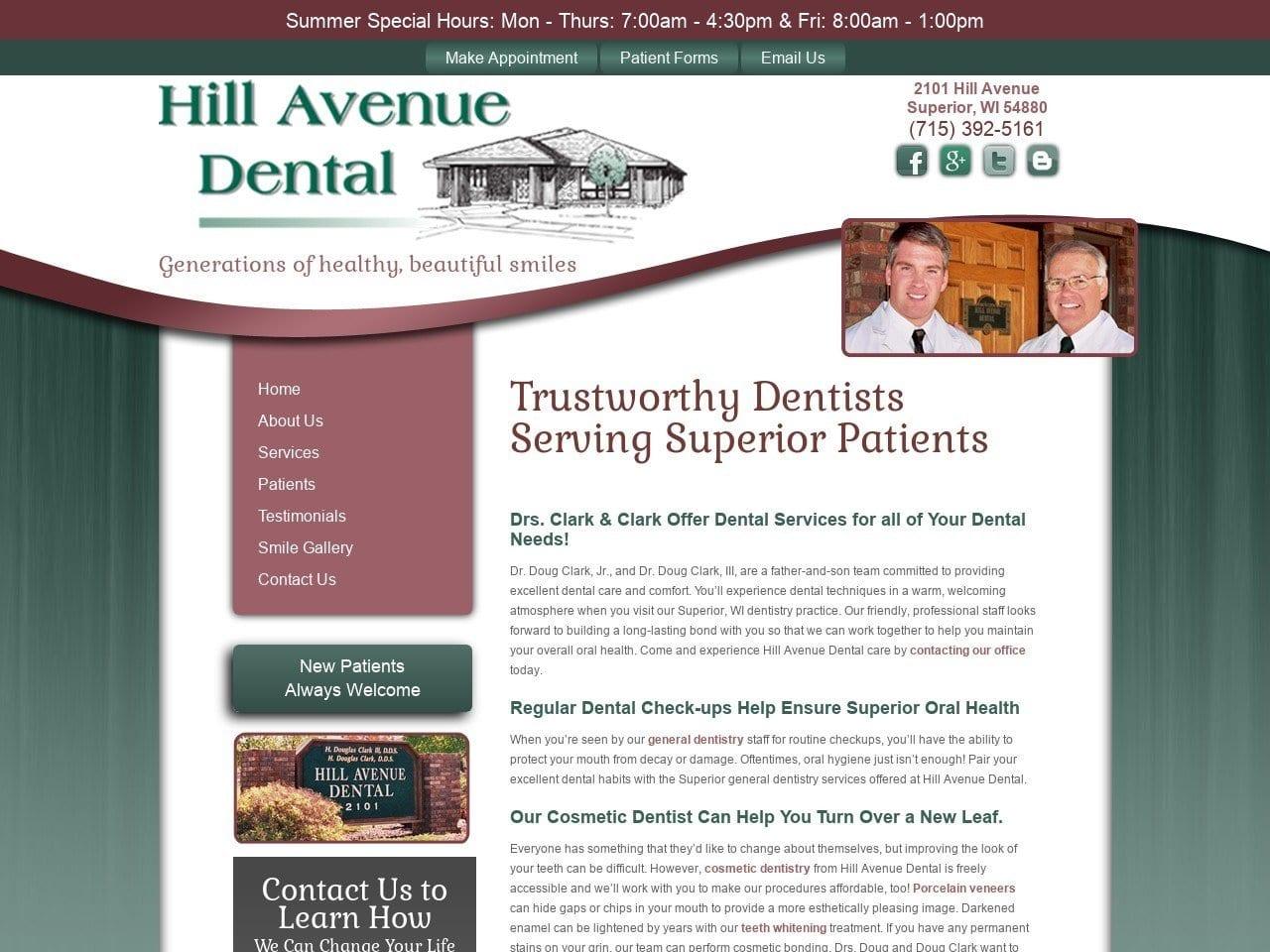 Hill Avenue Dental screenshot