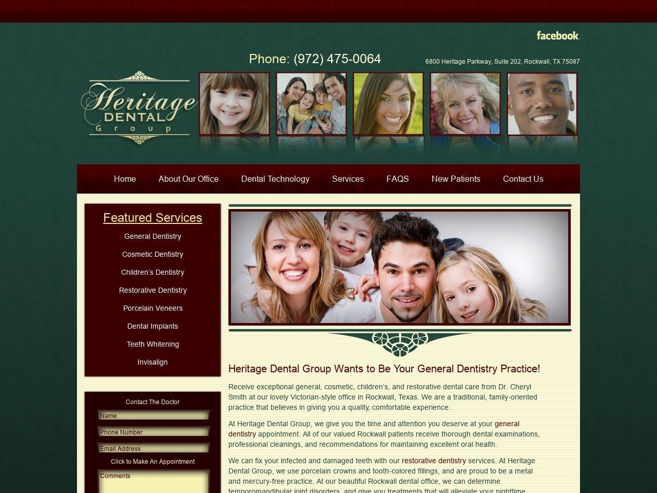 Heritage Dental Group Nicoli Cheryl S DDS