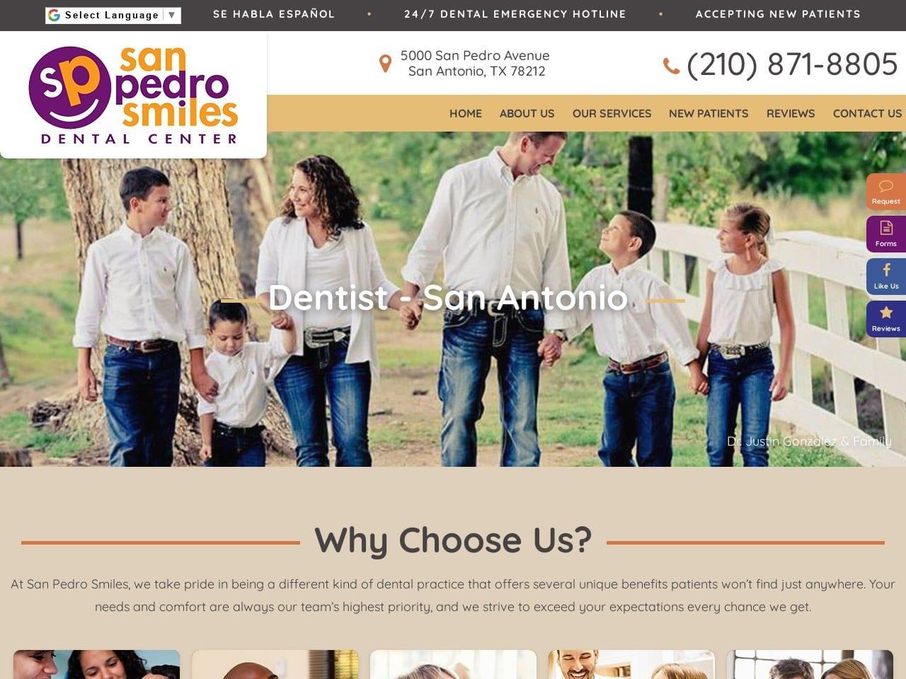 San Pedro Smiles Dental Center screenshot