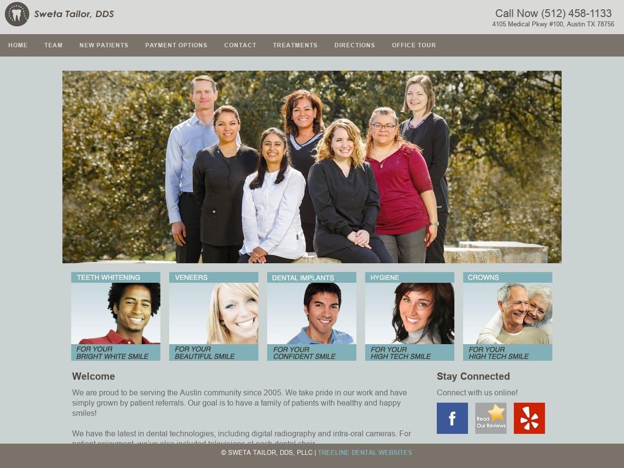 Tailor Sweta DDS PLLC screenshot