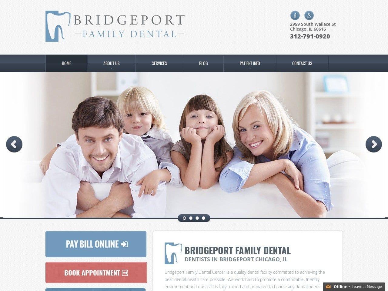 Bridgeport Family Dental Center screenshot