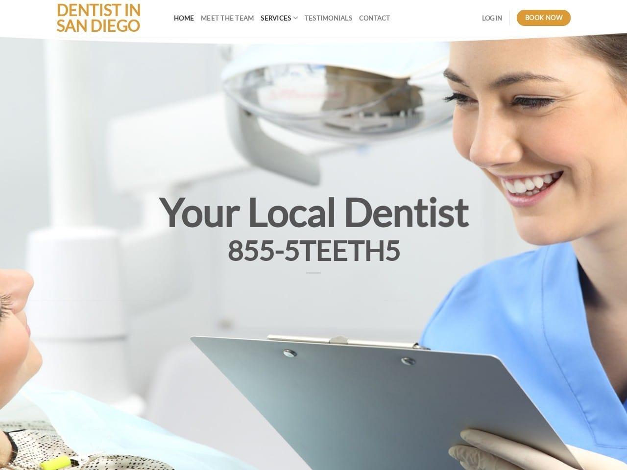 Dentist in San Diego screenshot