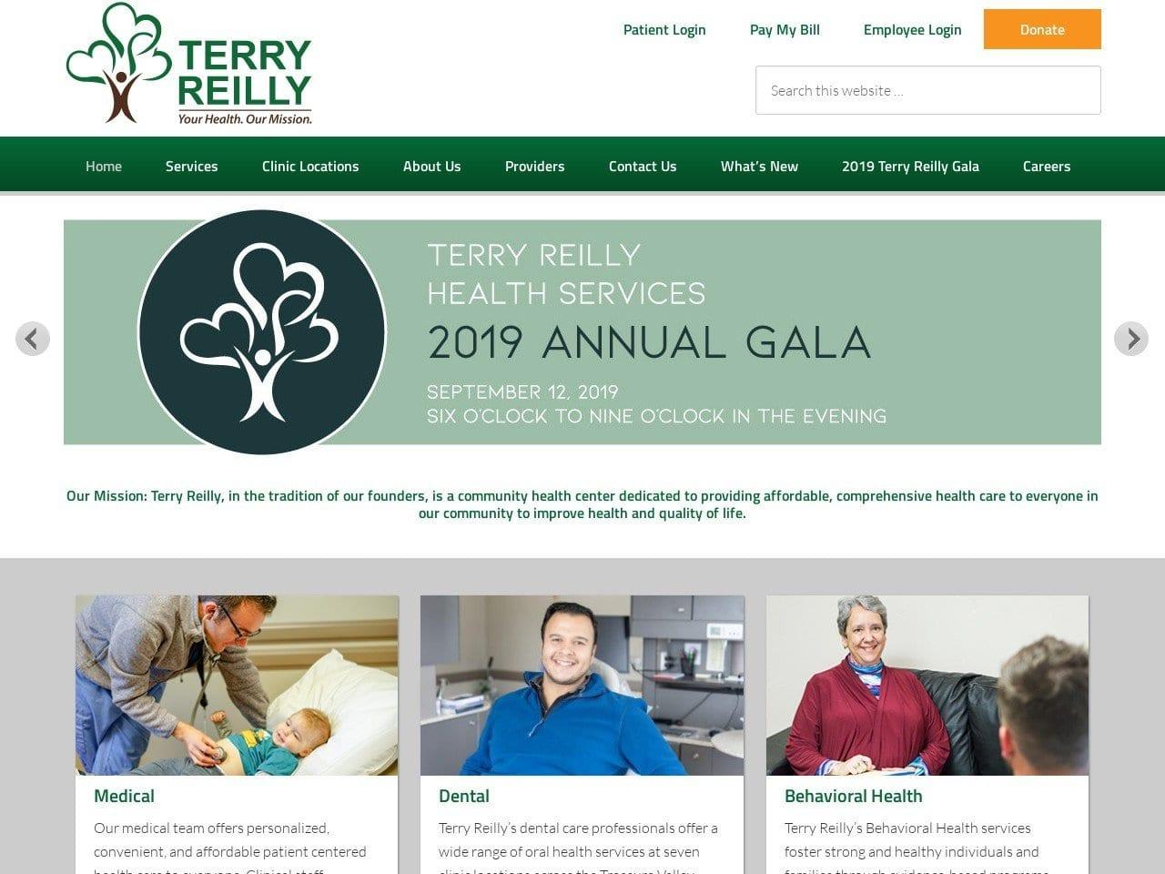 Terry Reilly Health Services screenshot