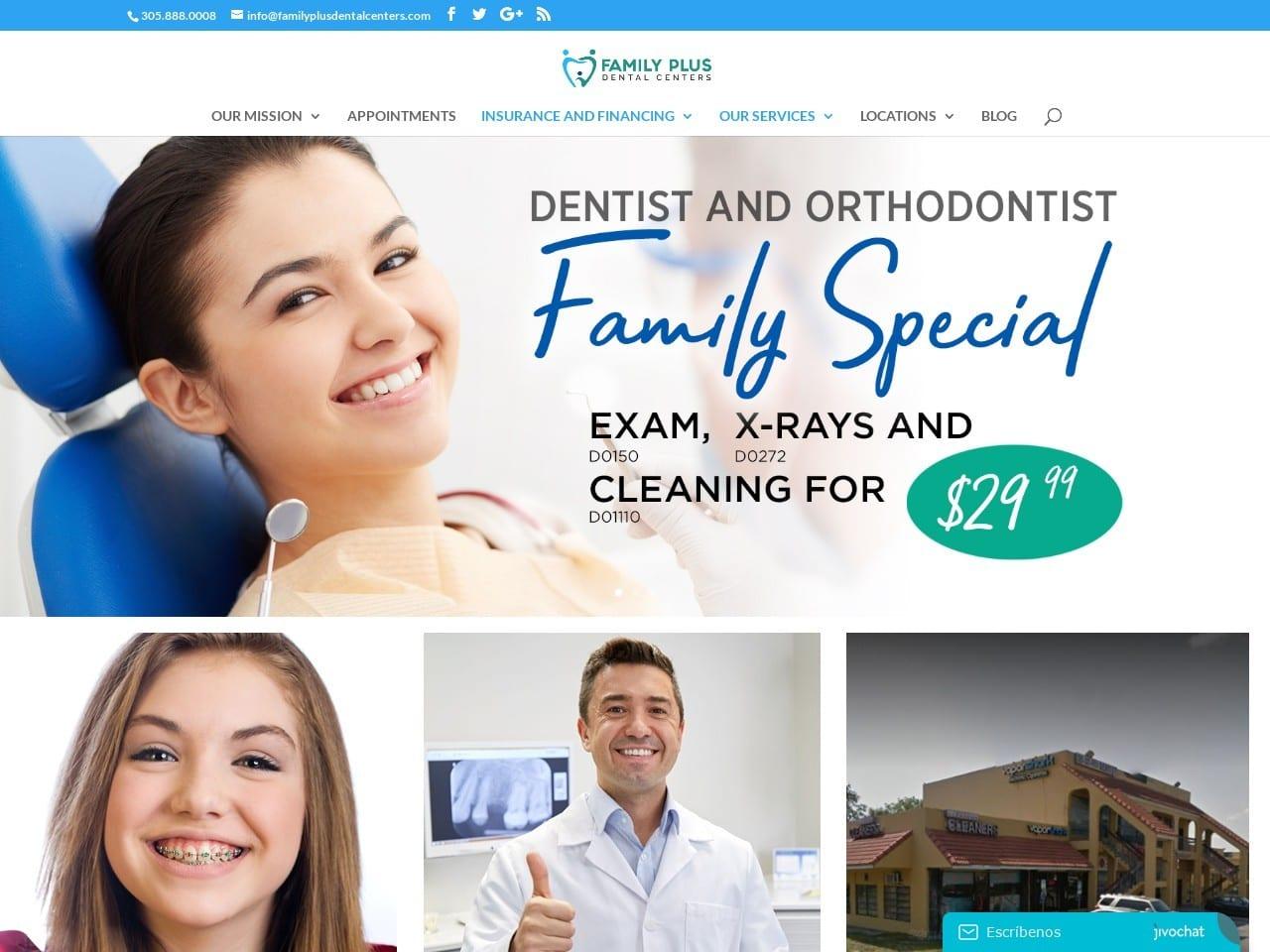 Family Plus Dental Centers screenshot