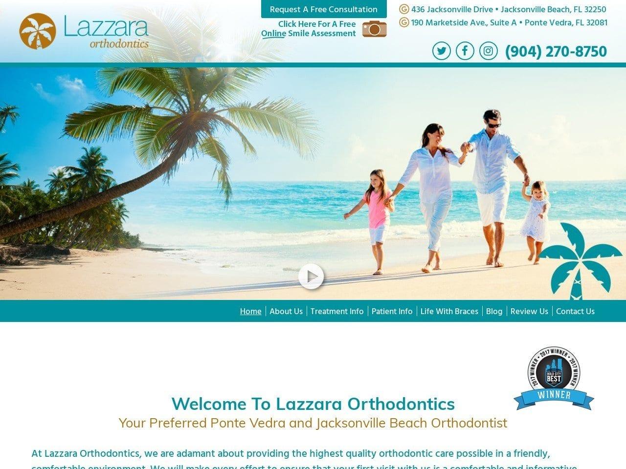 Lazzara Orthodontics screenshot