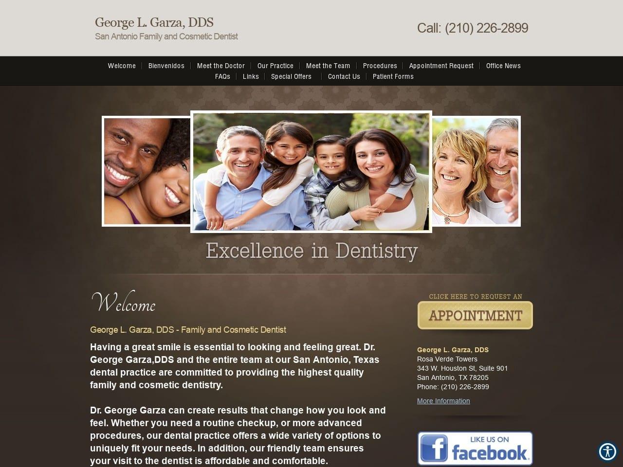 George L. Garza, DDS screenshot