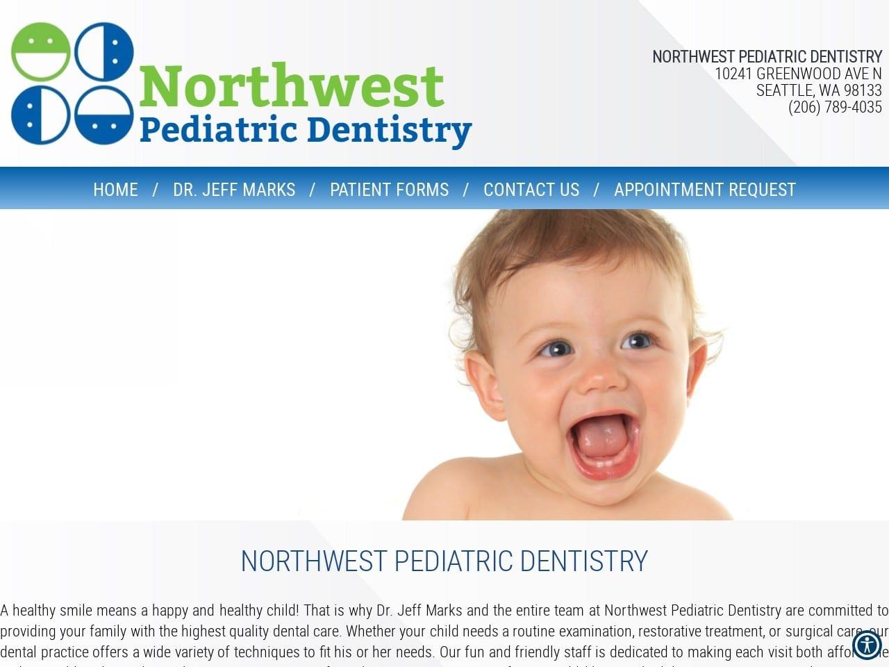 Northwest Pediatric Dentistry screenshot