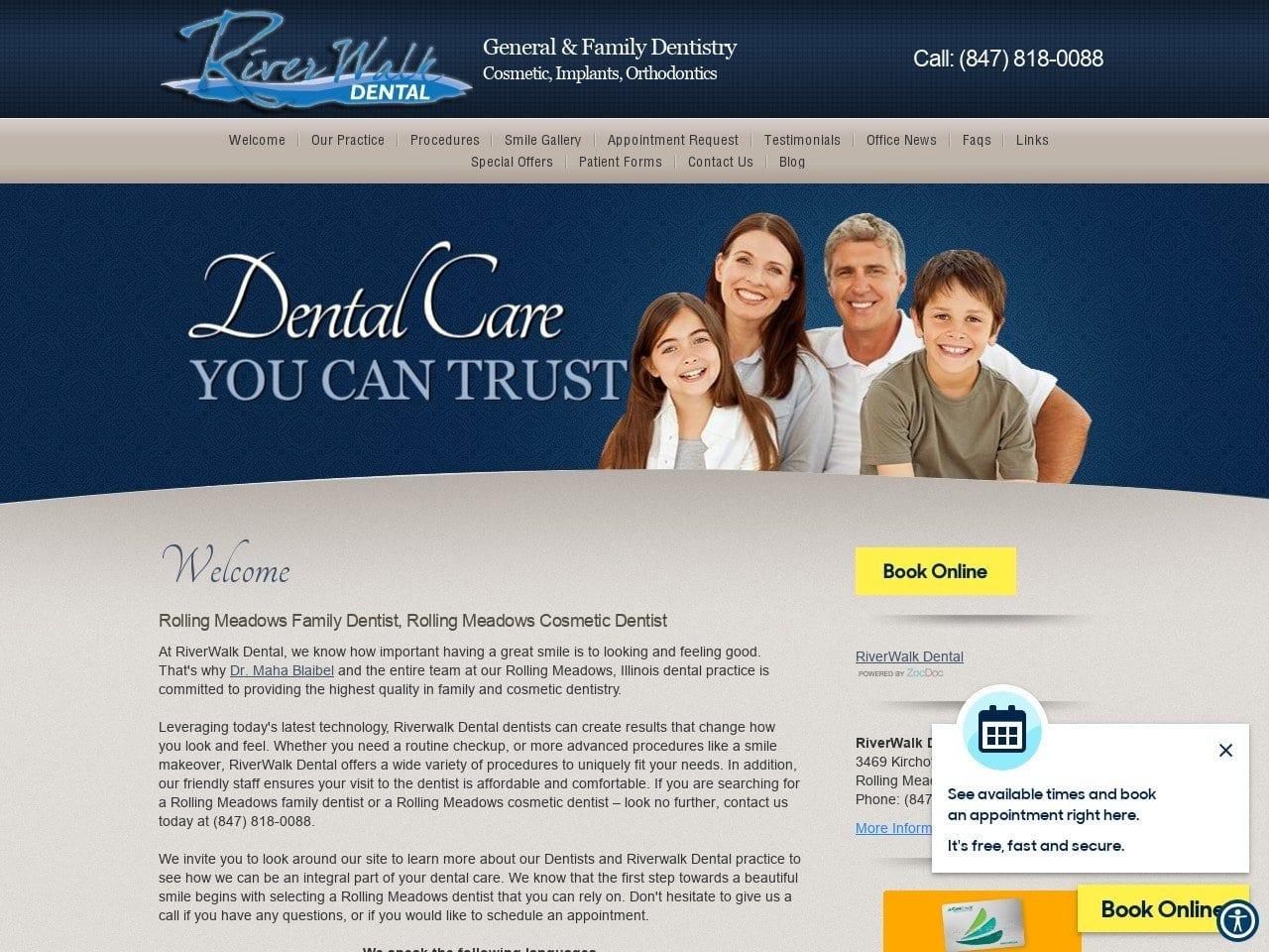 Riverwalk Dental screenshot