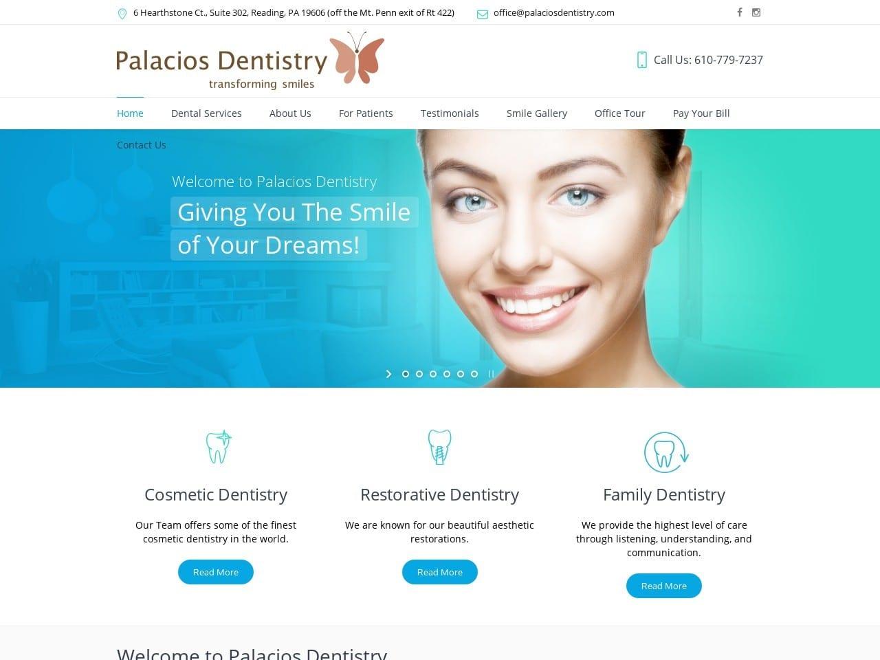Palacios Louis M DDS