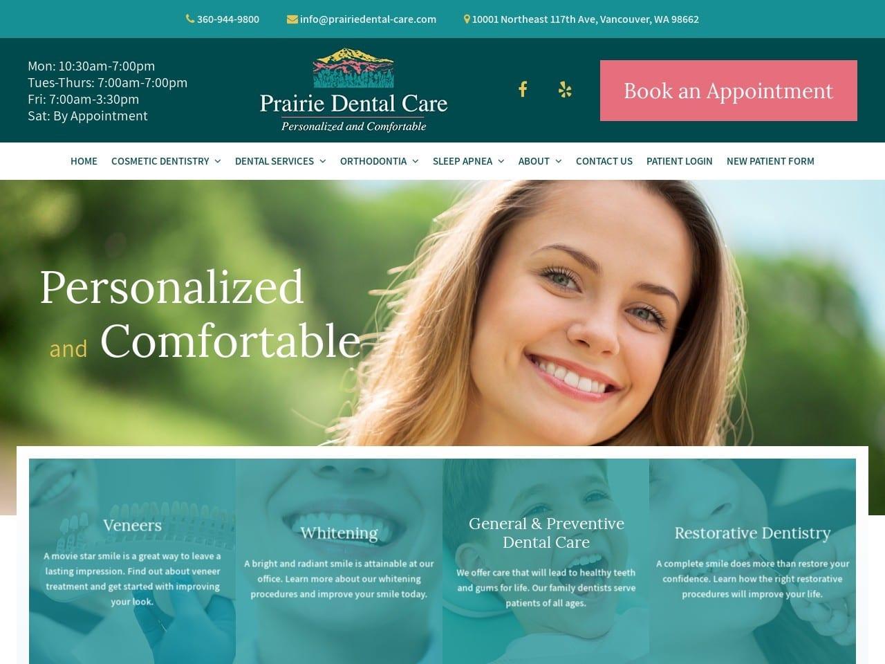 Prairie Dental Care screenshot