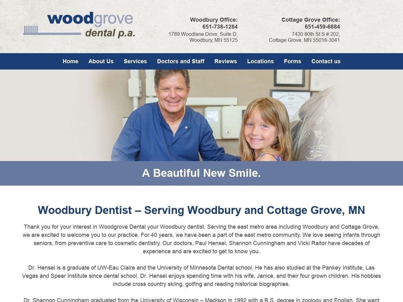 Woodgrove Dental P.A. screenshot