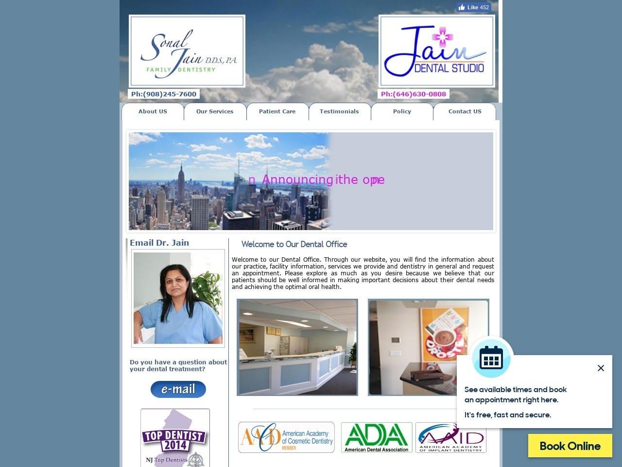 Sonal Jain DDS PA Family Dentistry