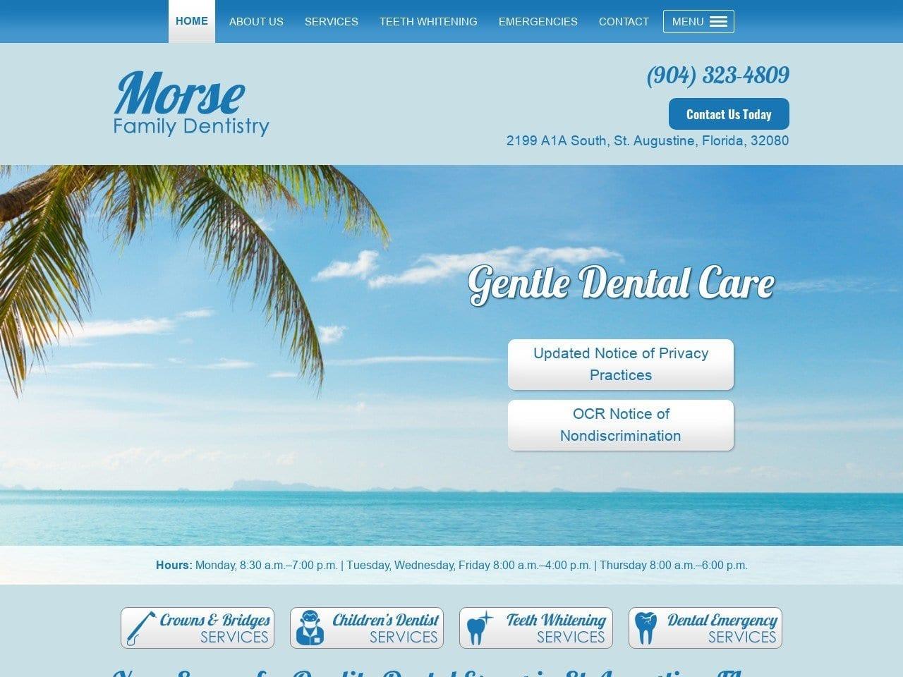 Morse Family Dentistry screenshot