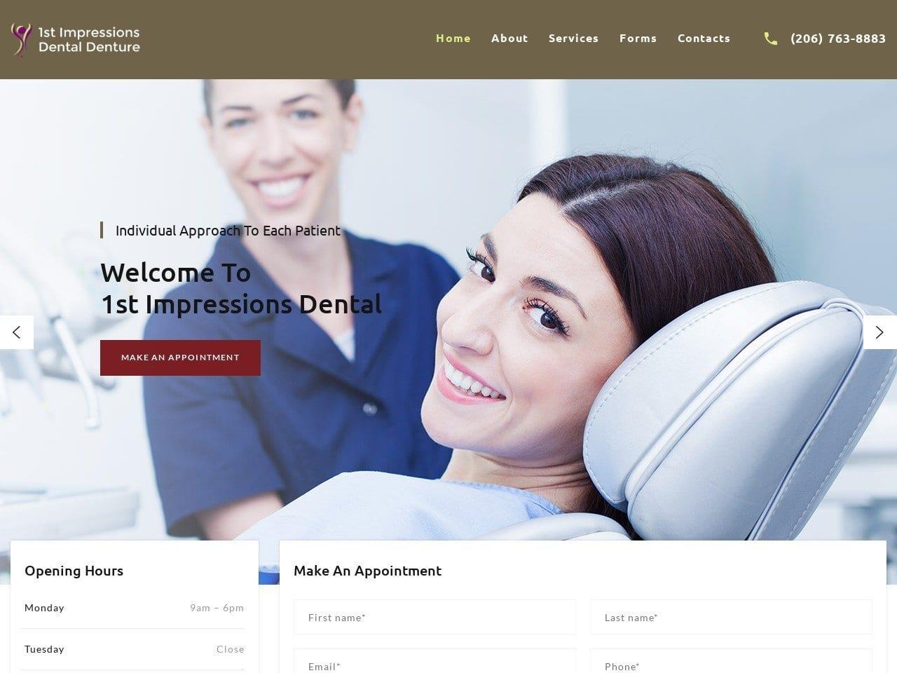 1st Impressions Dental & Denture screenshot