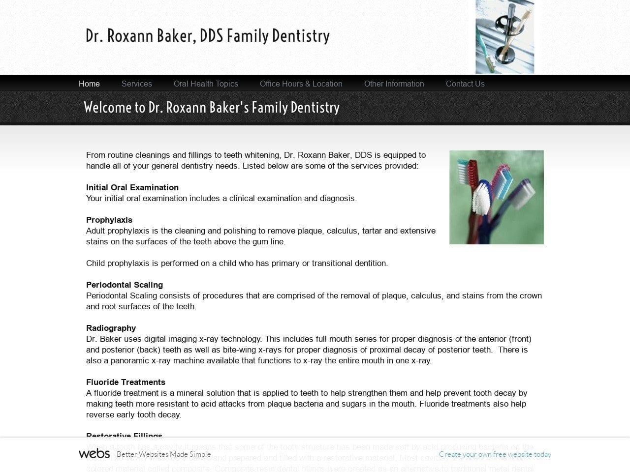 Baker Roxann DDS