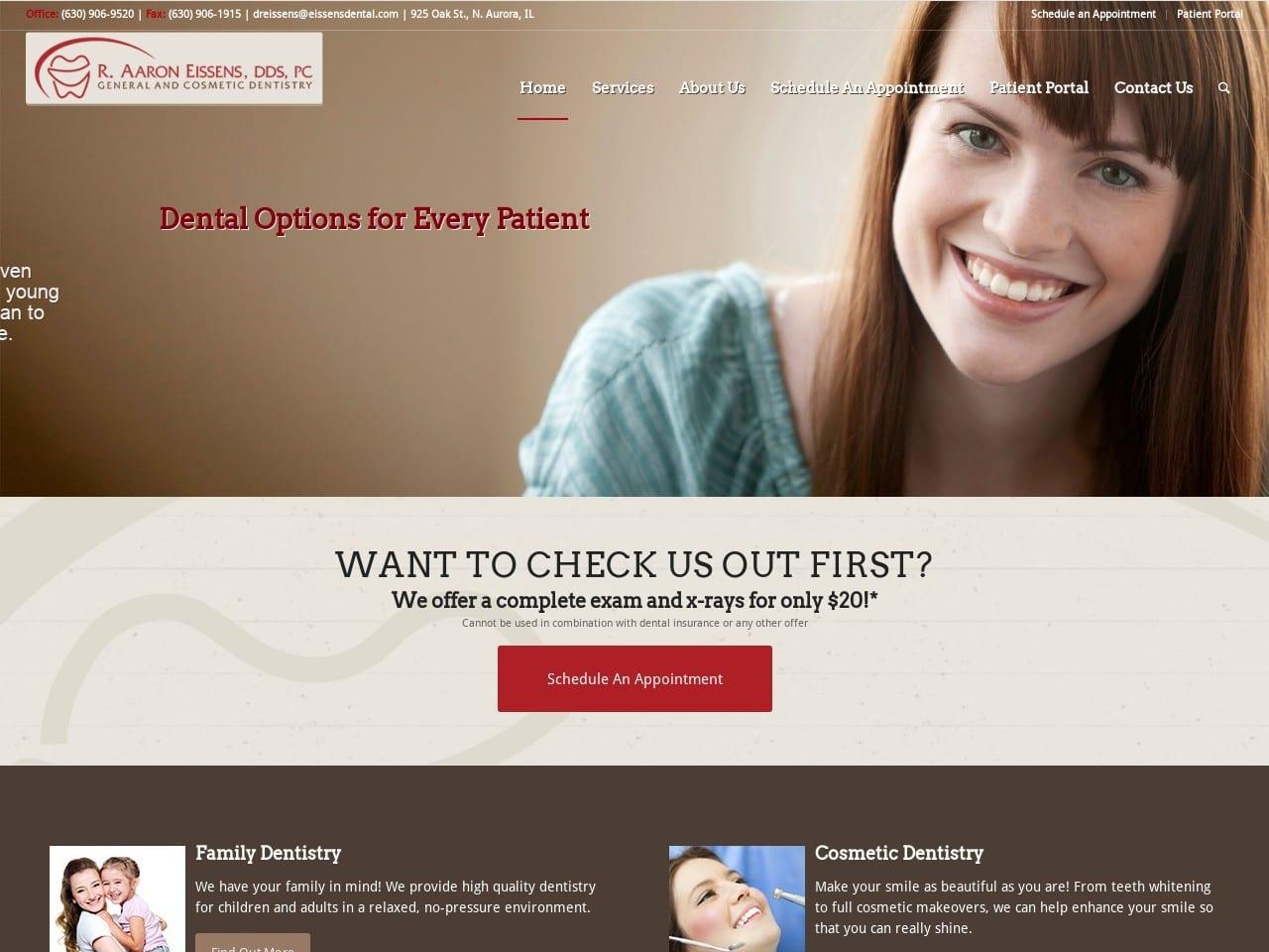 R Aaron Eissens DDS PC screenshot