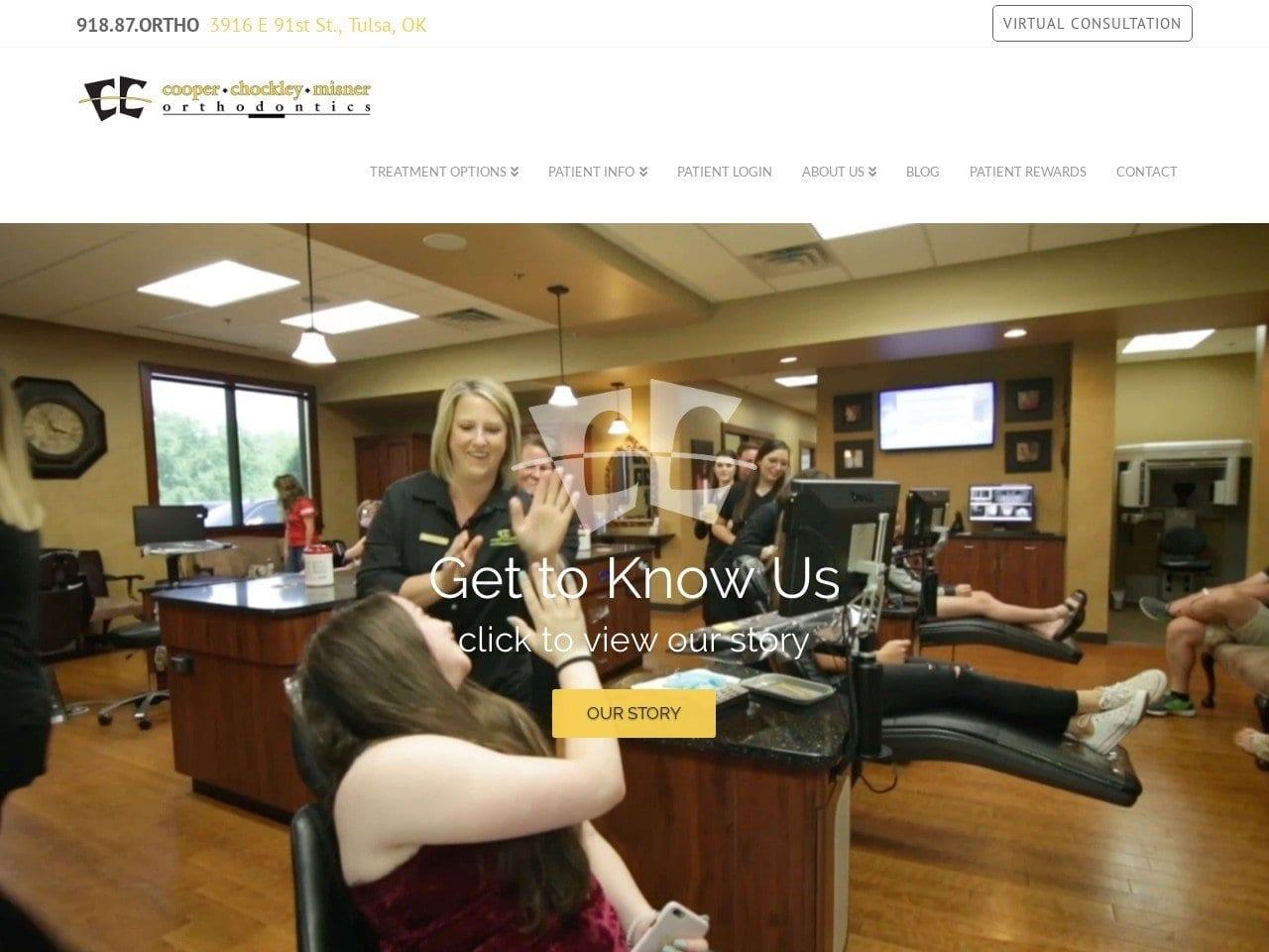 Cooper & Misner Orthodontics screenshot