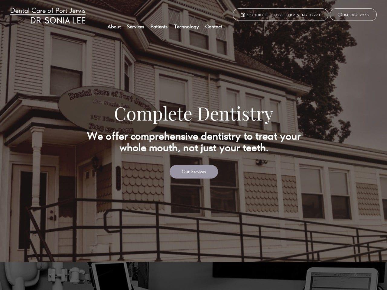 Dental Care of Port Jervis screenshot