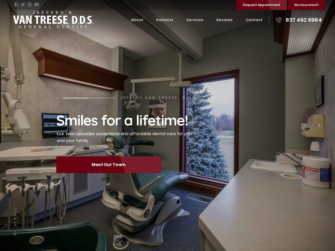 Jeffery R Van Treese DDS