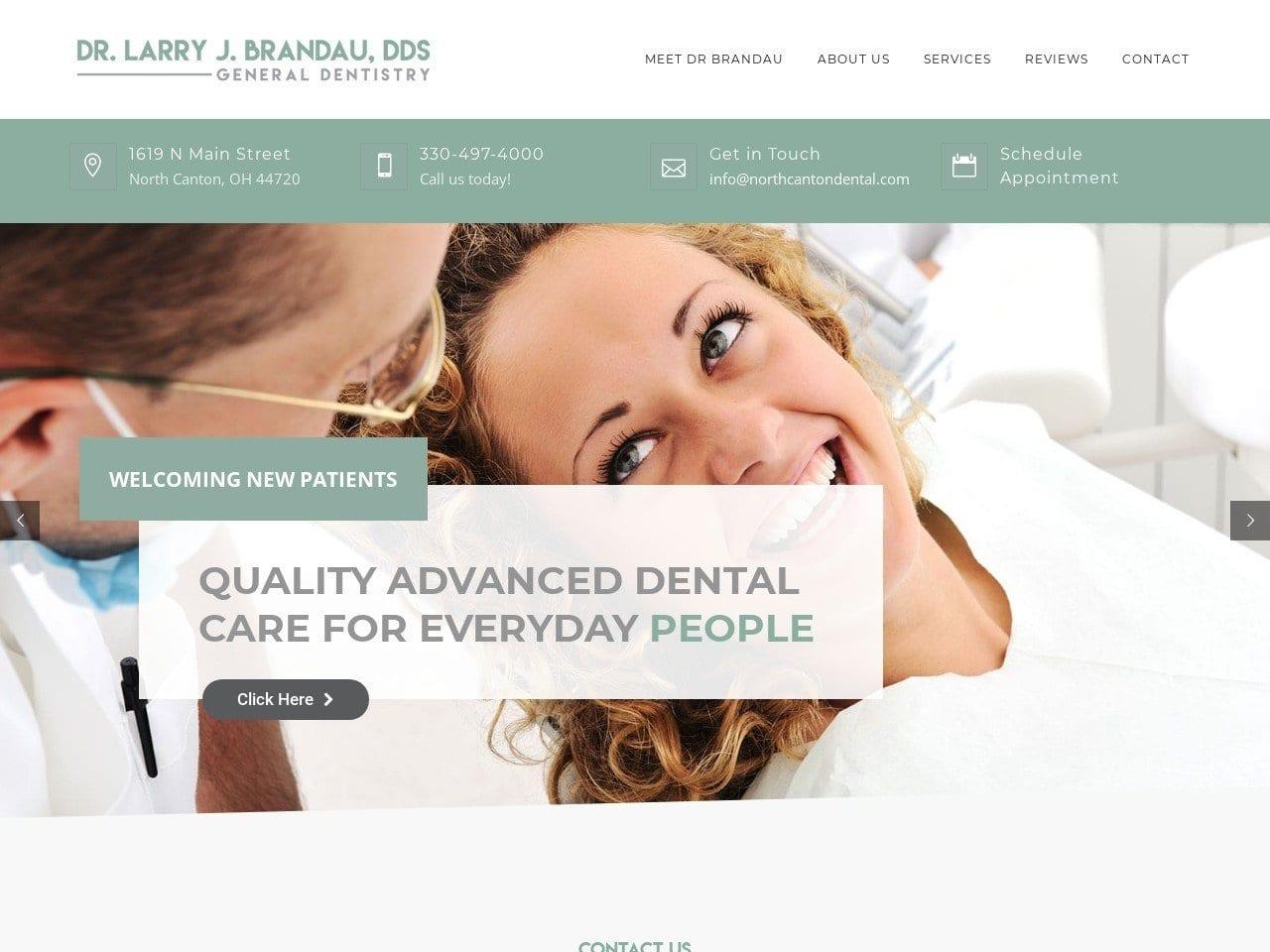 Dr. Larry Brandau, DDS screenshot