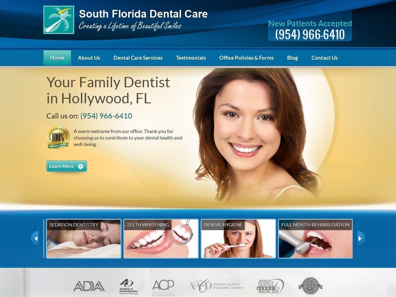 South Florida Dental Care screenshot