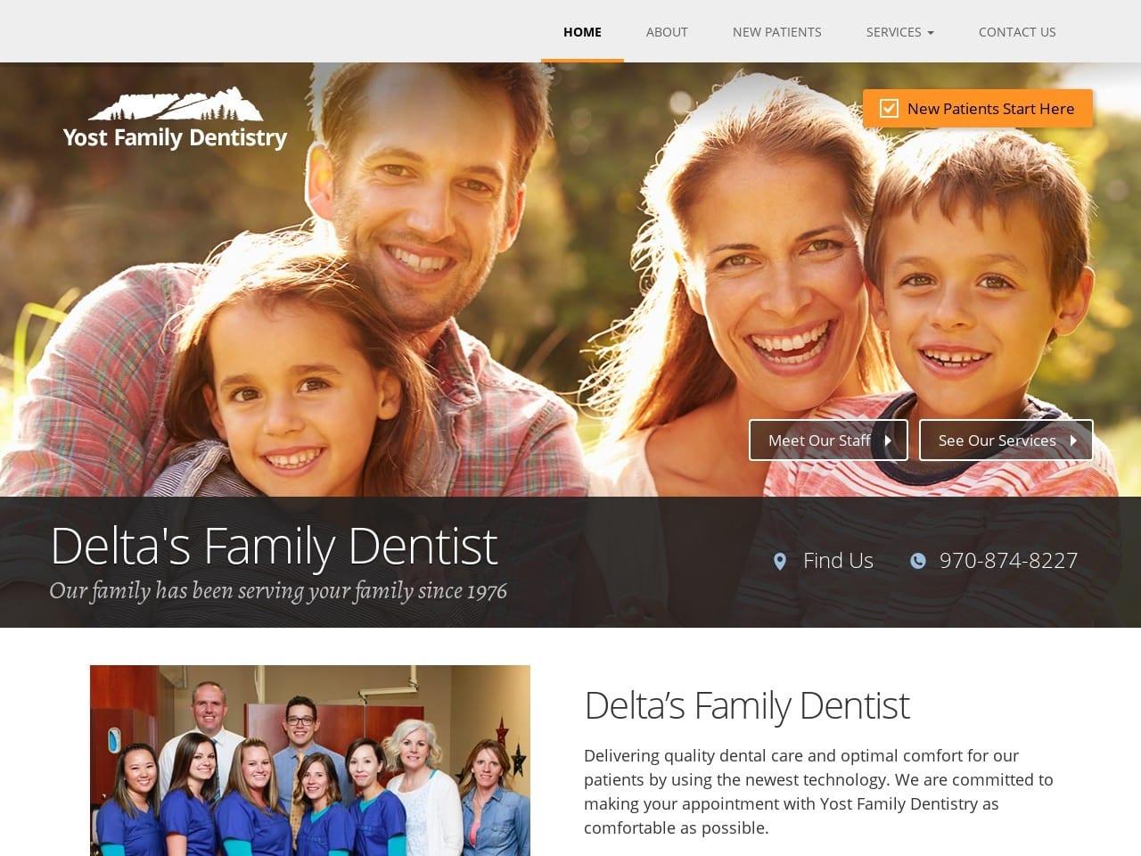 Yost Family Dentistry screenshot