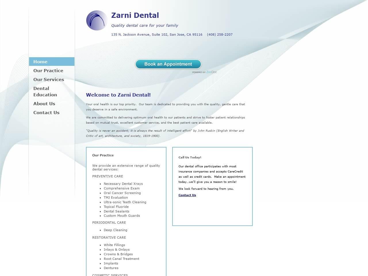 Zarni Dental screenshot