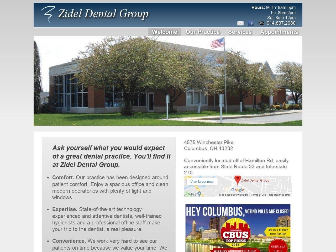 Zidel Dental Group screenshot