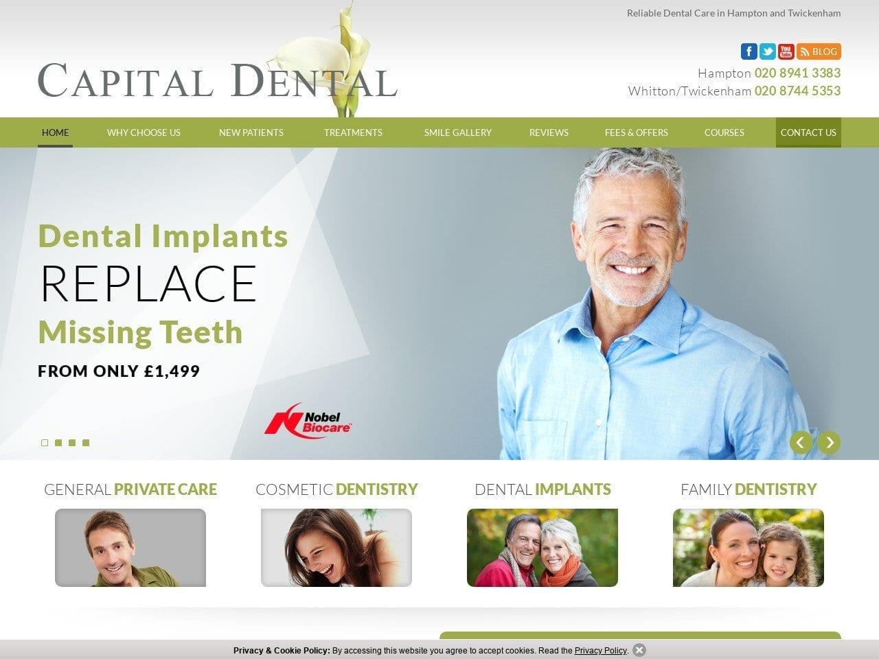 Capital Dental Inc screenshot