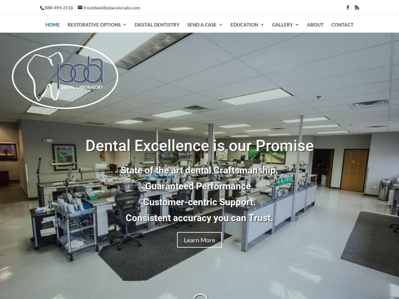 Professional Dental Arts Inc screenshot