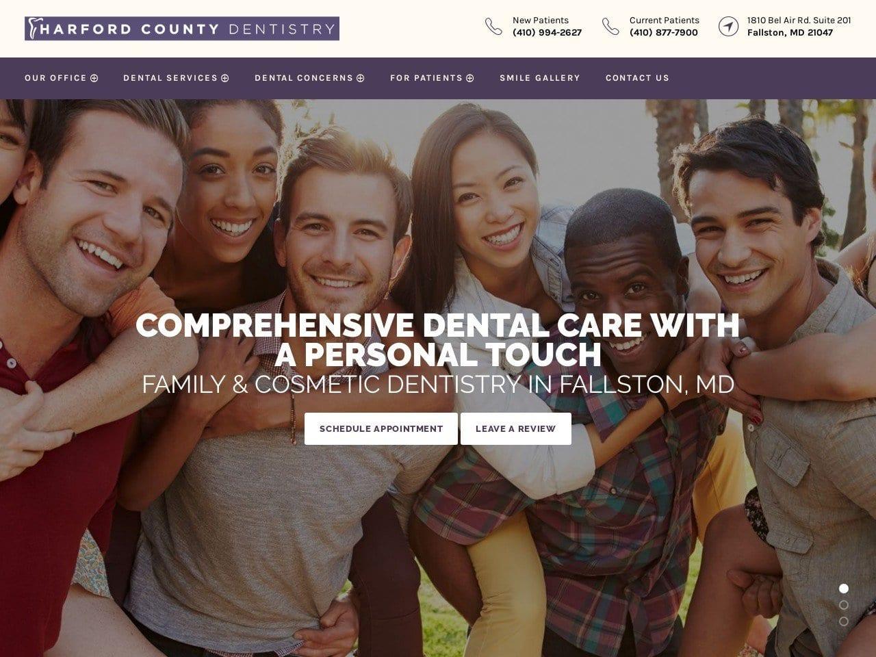 Harford County Dentistry screenshot